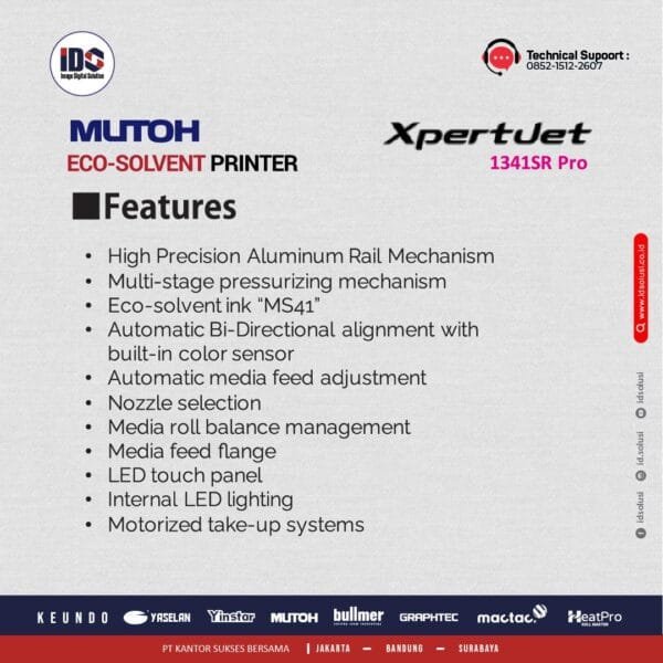 Printer Eco-Solvent Mutoh 1341 SR Pro - Image 3