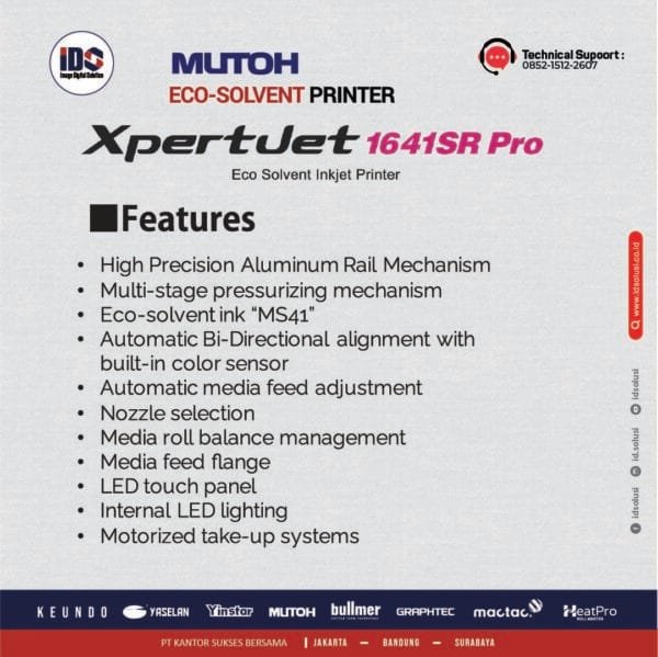 Printer Eco-Solvent Mutoh 1641SR-Pro - Image 4