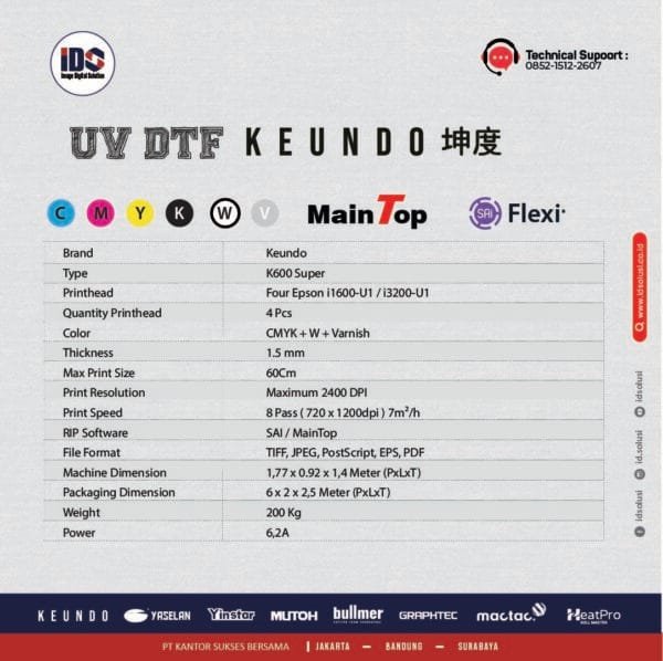 Printer Keundo DTF UV - Image 2