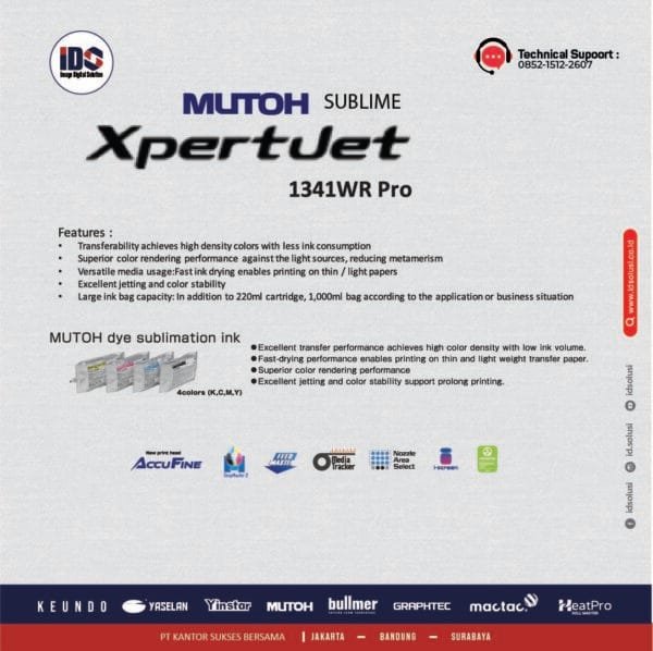 Printer Mutoh 1341 WR Pro - Image 3