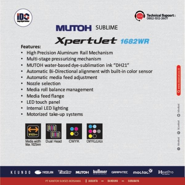 Printer Mutoh 1682WR Pro - Image 3