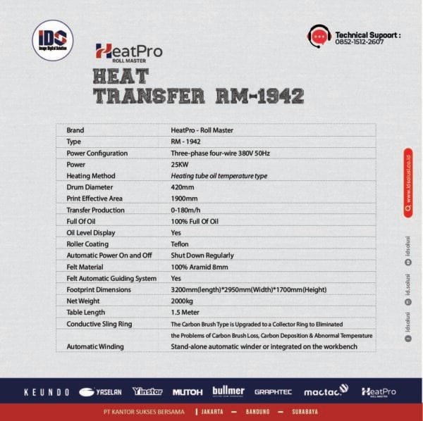 Heat Press RM1942 - Image 2