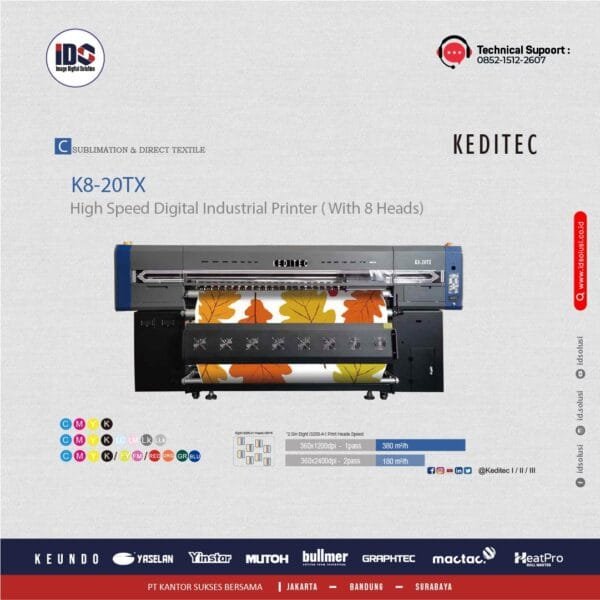 Printer Keundo Sublime 8 Head TX8