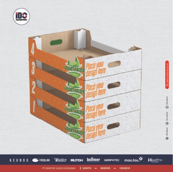 Printer kardus digital SCGS DC 2500 MSP, mesin cetak kemasan canggih, mesin cetak corrugated